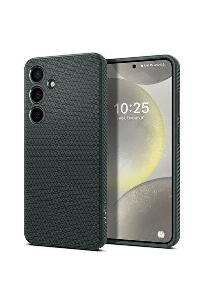 Spigen Husa pentru Samsung Galaxy S24 - Liquid Air - Verde Abyss