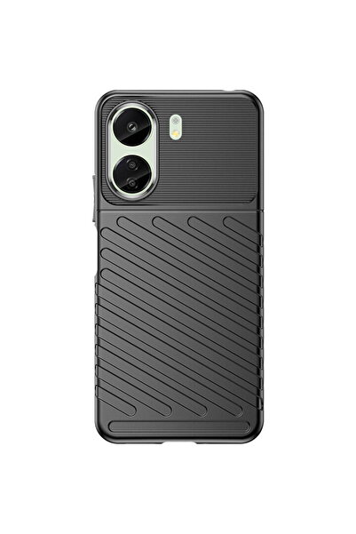 OEM Husa pentru Xiaomi Redmi 13C, OEM, Thunder, Neagra