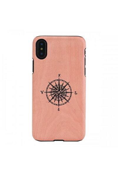 Other MAN&WOOD Husă smartphone iPhone X/XS busolă negru