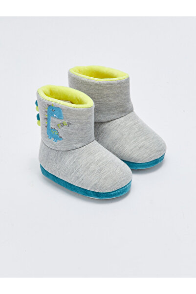 LC Waikiki Embroidered Baby Boys' Home Slipper Boots