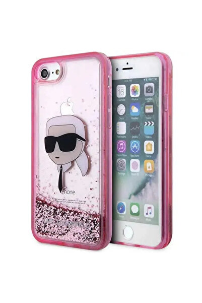 Karl Lagerfeld Husa KLHCI8LNKHCP iPhone 7/8/ SE 2020/2022 pink/pink hardcase ...