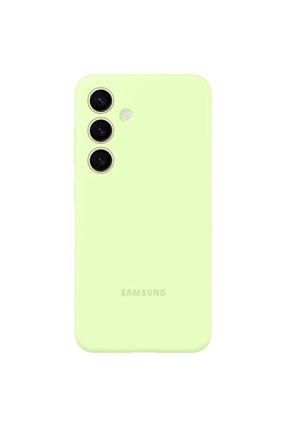 Samsung Galaxy S24+ S926 Silicone Case Light Green EF-PS926TGEGWW