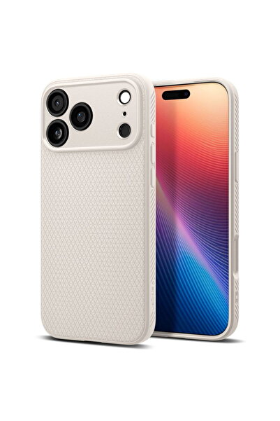 Spigen Husa pentru iPhone 17 Pro - Liquid Air - Titanium