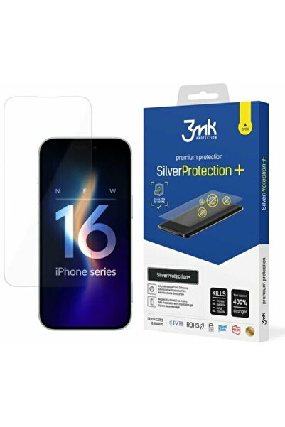 3MK Folie de protectie SilverProtection+ pentru iPhone 16 Pro Max