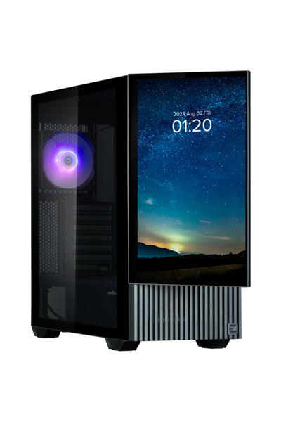 Zalman Z10 DS, MiddleTower, Fara sursa, ATX, mATX, mITX, Negru
