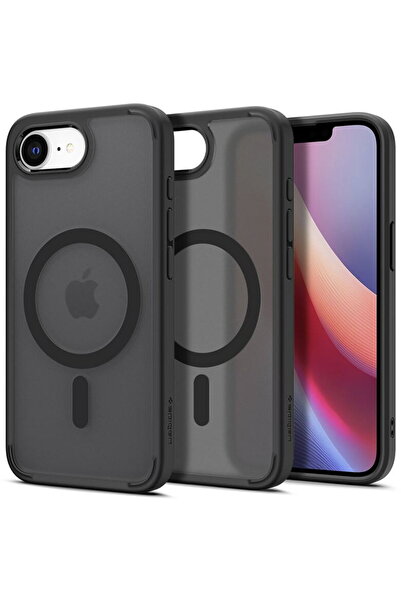 Other Husa Spigen Crystal Hybrid MagSafe, negru mat - iPhone 16e