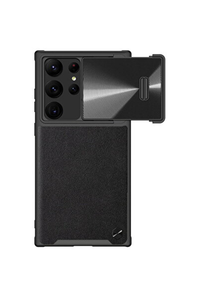 Nillkin Husa CamShield Leather S pentru Samsung Galaxy S23 Ultra cu protecție...