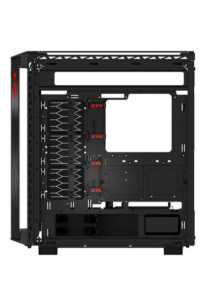 XPG CAXPBATTLEIIBK, Middle Tower, Fara sursa, ATX, E-ATX, mATX, mITX, Negru