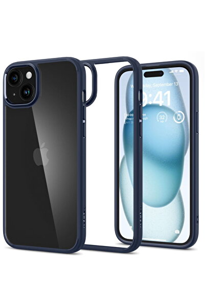 Spigen Husa pentru iPhone 15 - Ultra Hybrid - Navy Blue
