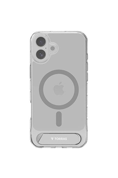 TORRAS phone case Pstand for iPhone 16 Plus (transparent)