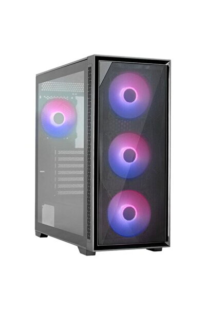 AEROCOOL Mid Tower Fara sursa Geoflow V2 Negru