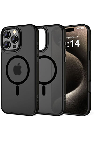Tech-Protect HusДѓ Magmat MagSafe pentru iPhone 16 Pro Max, compatibilДѓ MagS...