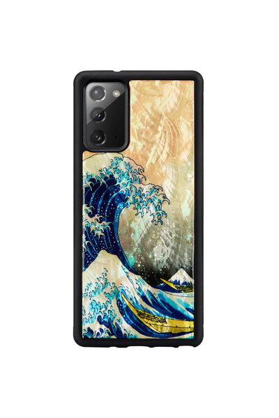 Other Husa iKins pentru Samsung Galaxy Note 20 cu model valuri mari "