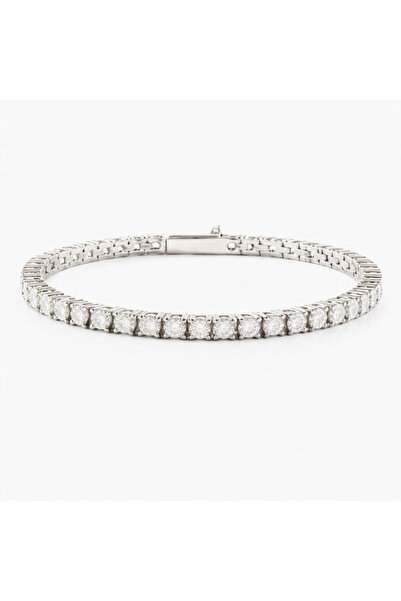 Novvu Βραχιόλι τένις 3 χιλιοστά με ασήμι