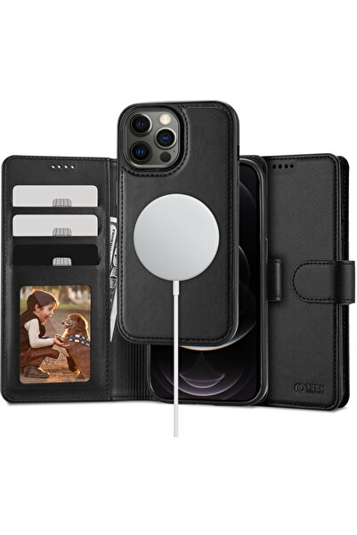 Tech-Protect portofel MAGSAFE IPHONE 12 / 12 PRO NEGRU