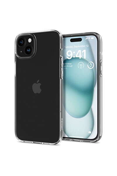 Spigen Husa pentru iPhone 15 - Cristal Lichid - Transparent