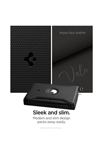 Spigen Universal AirTag Passport Holder, black