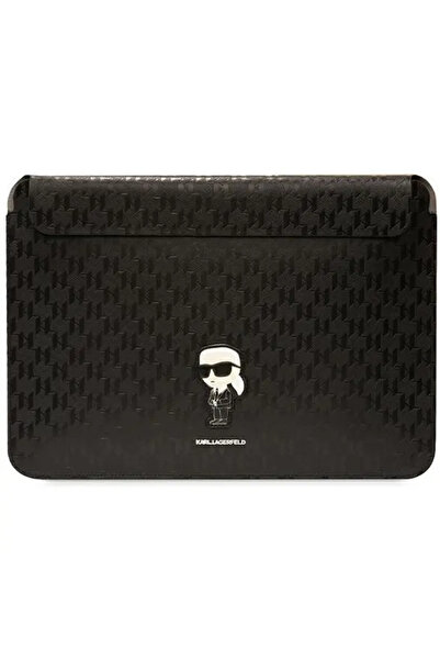 Karl Lagerfeld Sleeve KLCS16SAKHPKK 16" case - black Saffiano Monogram I...