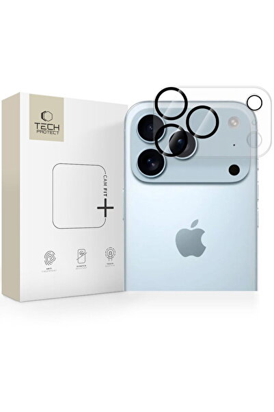 Tech-Protect Protecție cameră iPhone 17 Pro Max, sticlă completă