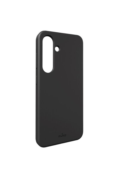 Puro Husă de silicon Icon Mag cu MagSafe pentru Samsung Galaxy S25 - Negru