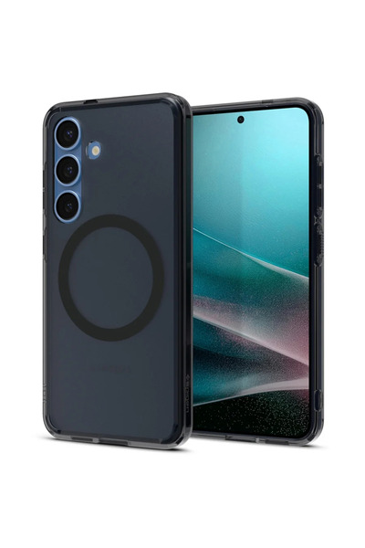 Spigen Husa Ultra Hybrid (MagFit) Galaxy S25 – Negru Gheață