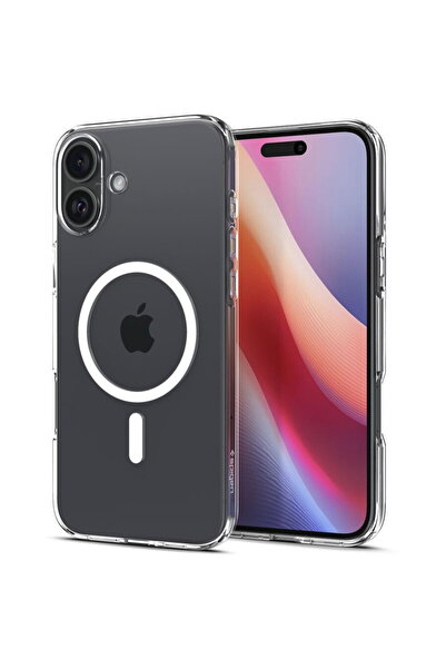 Spigen Husă pentru iPhone 16 - Liquid Crystal MagSafe - Transparentă