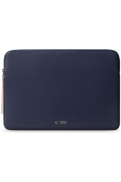 Tech-Protect Husa fleece pentru laptop 15-16 albastru marin