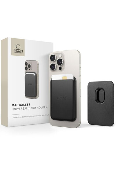 Tech-Protect Portofel Magwallet pentru telefoane compatibile MagSafe, fixare ...