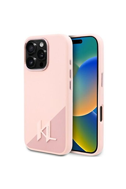 Karl Lagerfeld Husa pentru iPhone 16 Pro - Silicone MagSafe (KLHMP16LSCMKMPCP...