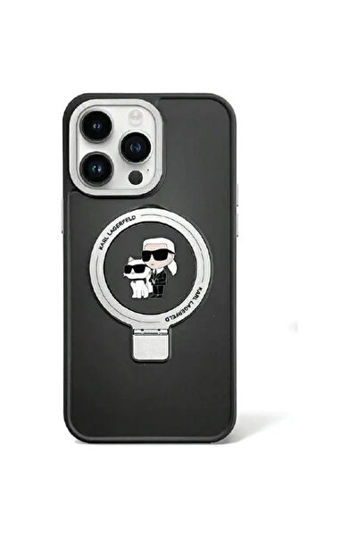 Karl Lagerfeld KLHMP13LHMRSKCK iPhone 13 Pro 6.1 "   negru/negru carcasă...