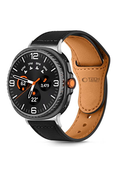 Tech-Protect Curea LeatherFit pentru Samsung Galaxy Watch 8 / Classic 40 / 44...