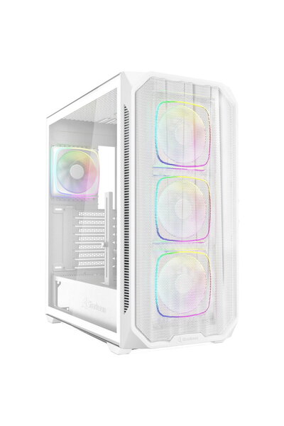 SHARKOON Mid Tower Fara sursa AK5M RGB Alb