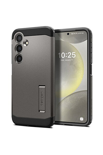 Spigen Husă pentru Samsung Galaxy S24 - Tough Armor - Gunmetal