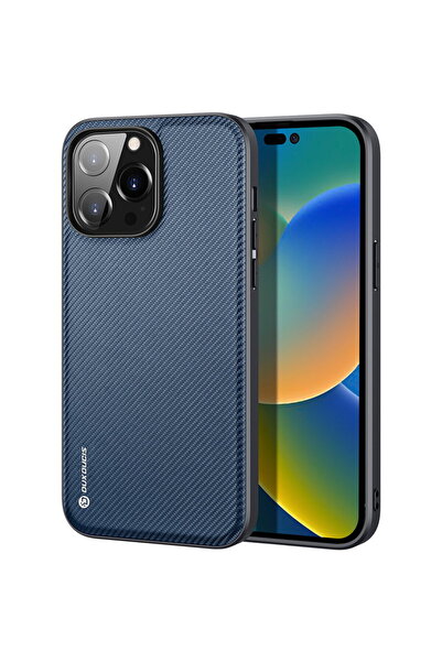 Dux Ducis Husa Fino husă de protecție iPhone 14 Pro Max albastru nailon