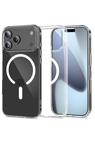 Tech-Protect HusДѓ FlexAir Hybrid MagSafe pentru iPhone 17 Pro Max, spate tra...