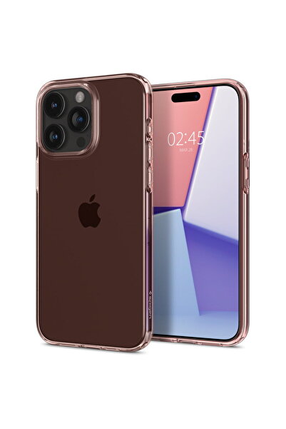 Spigen Crystal Flex, cristal roz - iPhone 15 Plus