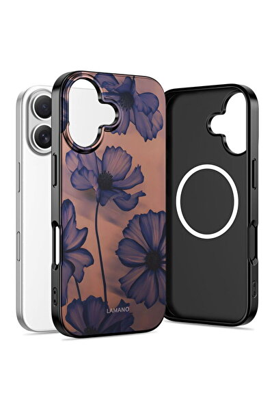 Tech-Protect HusДѓ Lamano MagSafe pentru iPhone 17, model Velvet Night, compa...