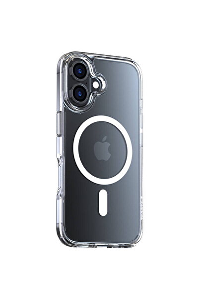 TORRAS Husă din seria Diamond-Mag pentru iPhone 16 (Transparentă)