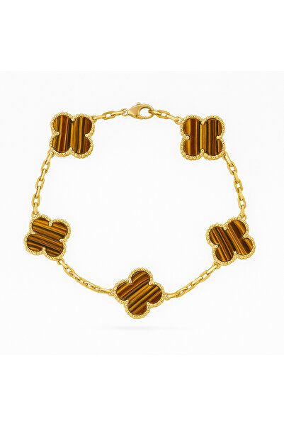 Novvu Bratara Van Luxy Brown Gold