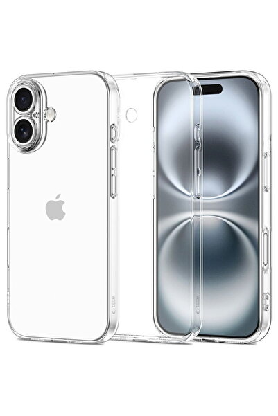 Tech-Protect Husa FlexAir case for iPhone 17, slim and flexible, transparent