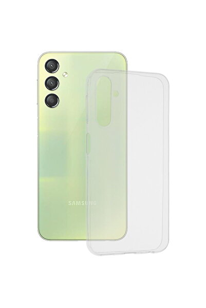 Techsuit Husă pentru Samsung Galaxy A24 - Silicon transparent - Transparentă