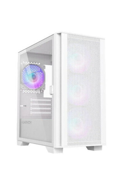 MONTECH Carcasa AIR 100 ARGB TG, Micro-ATX, Alb