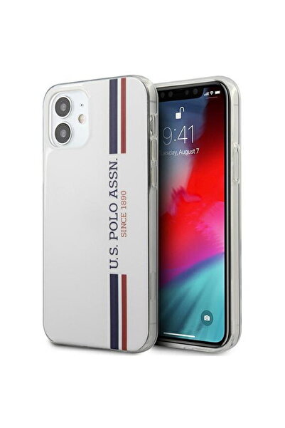 U.S. Polo Assn. US Polo USHCP12SPCUSSWH iPhone 12 mini 5,4 " alb Colecția Tri...