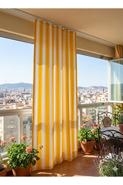 Zoya desing 1.sınıf Su Geçirmez Uv Korumalı Balkon Perdesi