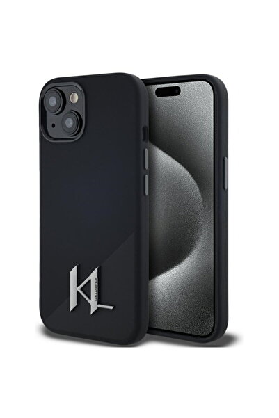 Karl Lagerfeld Husă pentru iPhone 15 - Silicon MagSafe (KLHMP15SSCMKMPCK) - S...