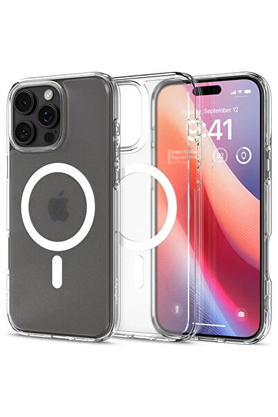 Spigen Ultra Hibrid MagSafe, transparent mat - iPhone 16 Pro Max