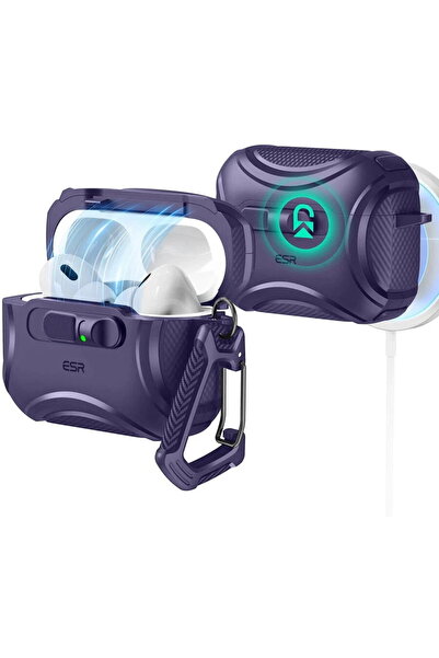 ESR Husa Apple AirPods Pro 3 - Cyber FlickLock HaloLock - Mov