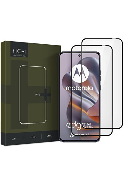 HOFI GLASS PRO+ PACHET DE 2 MOTOROLA EDGE 50 NEO NEGRU