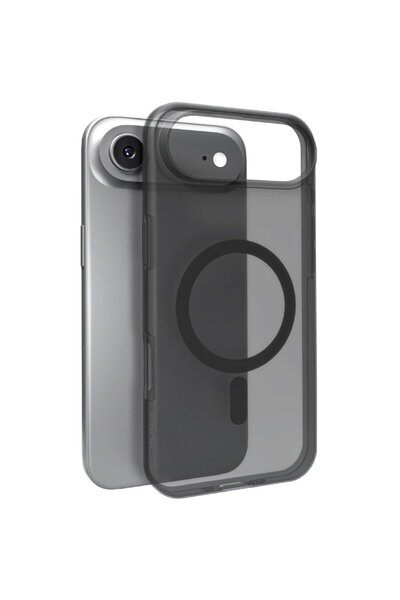 Puro Husă de silicon Daylight compatibilă Magsafe pentru iPhone 17 Air - Negr...