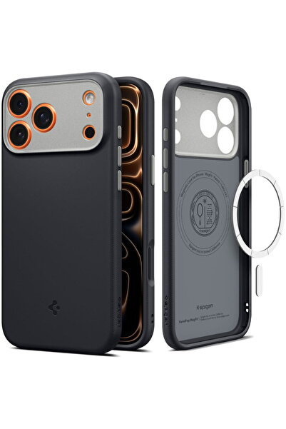Spigen Husa pentru iPhone 17 Pro Max - Caseology Nano Pop MagSafe - Black Sesame